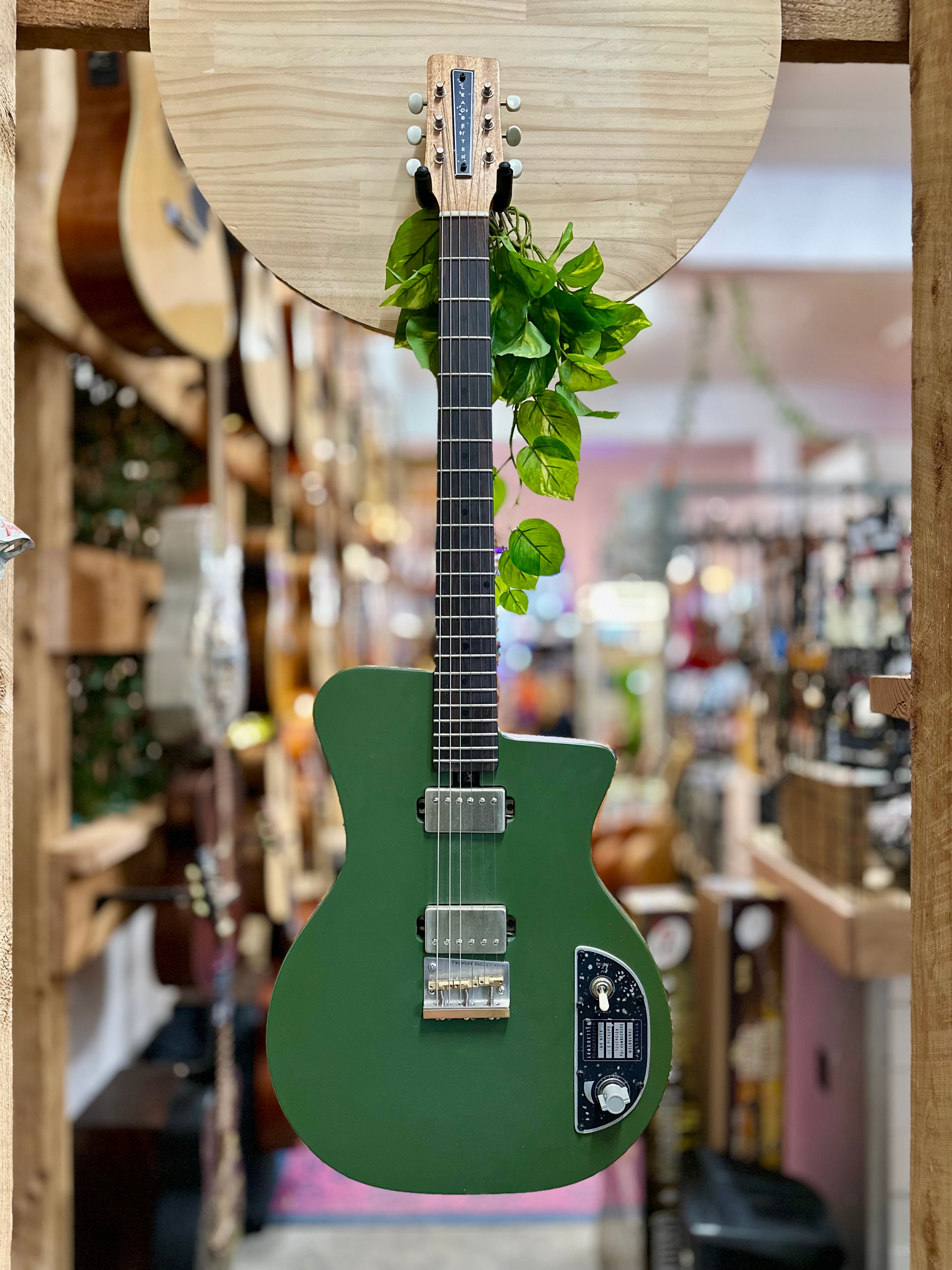 Leadbetter | Peacekeeper | Battle Relic Olive Drab | Electric Guitar Leadbetter | Peacekeeper | Battle Relic Olive Drab | Electric Guitar